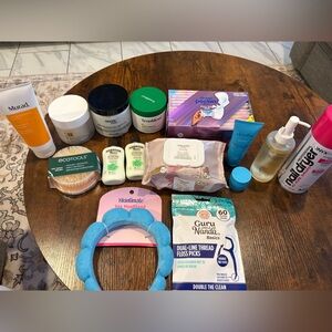 Sephora Skincare Collection with Blue and Pink Accents